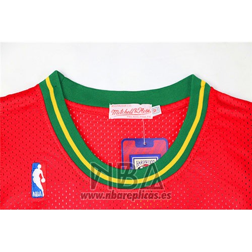 Camiseta Seattle SuperSonics Gary Payton NO 20 Historic Retro Rojo2